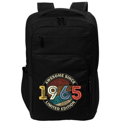 Vintage 60 Birthday Decorations 60yr 1965 60th Birthday Impact Tech Backpack