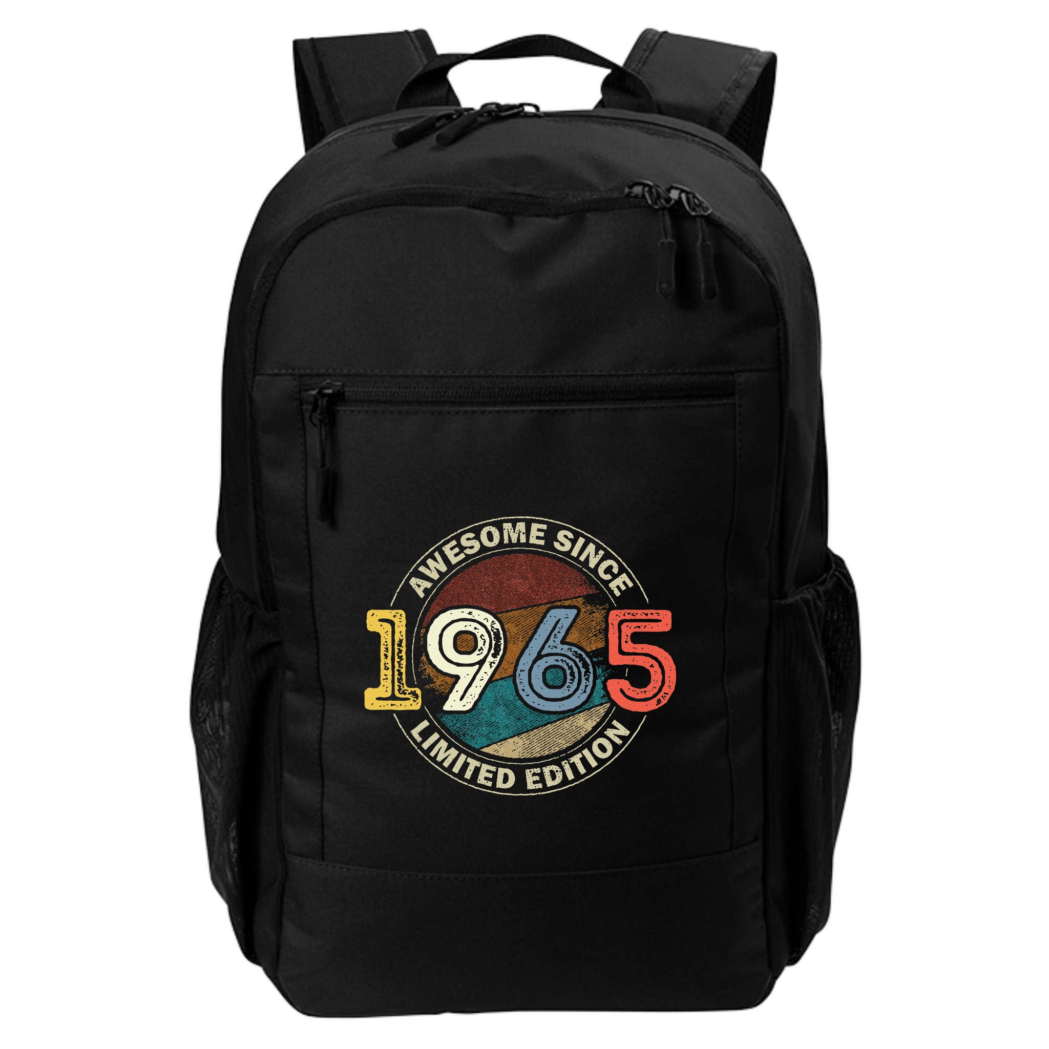 Vintage 60 Birthday Decorations 60yr 1965 60th Birthday Backpack