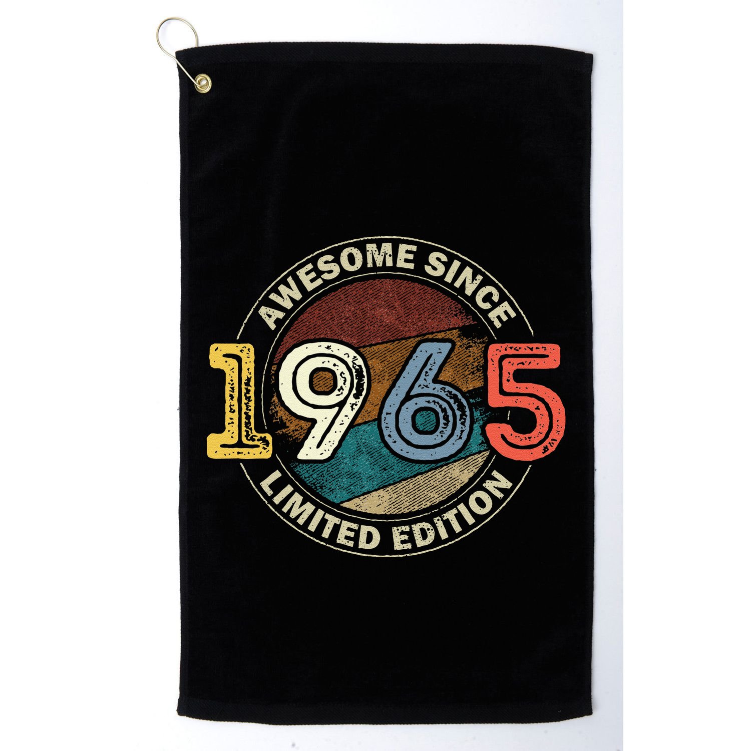 Vintage 60 Birthday Decorations 60yr 1965 60th Birthday Golf Towel