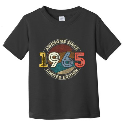 Vintage 60 Birthday Decorations 60yr 1965 60th Birthday Toddler T-Shirt