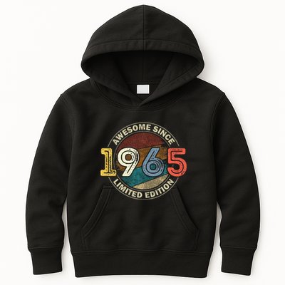 Vintage 60 Birthday Decorations 60yr 1965 60th Birthday Kids Hoodie