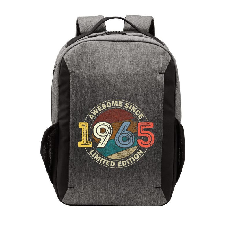 Vintage 60 Birthday Decorations 60yr 1965 60th Birthday Vector Backpack