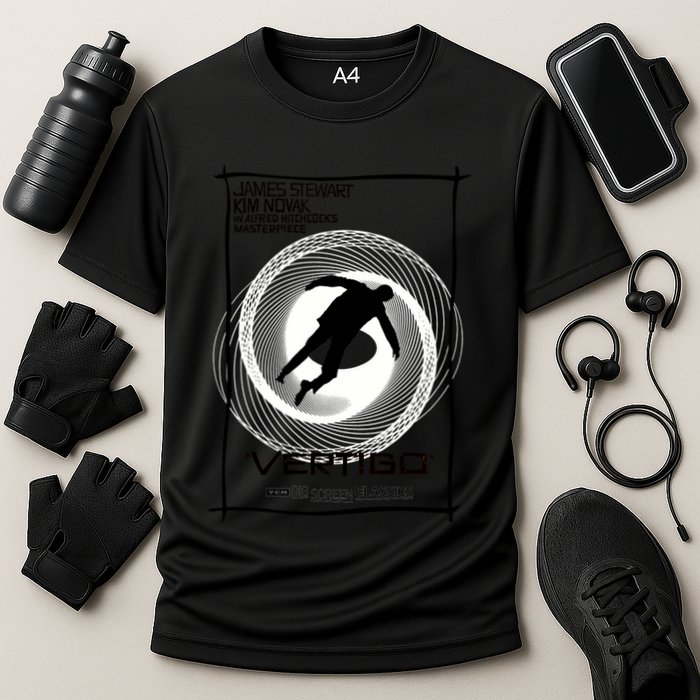 Vertigo 60 Years Of Obsession Cooling Performance Crew T-Shirt