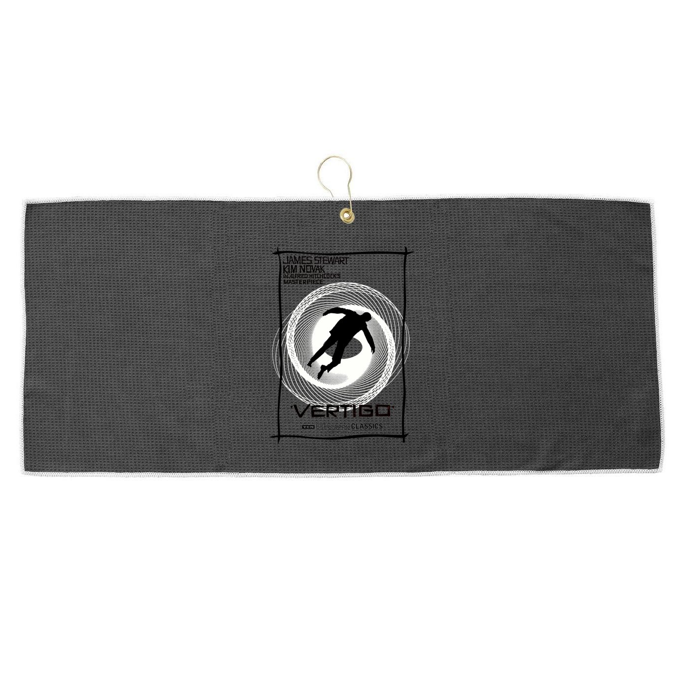 Vertigo 60 Years Of Obsession Large Microfiber Waffle Golf Towel