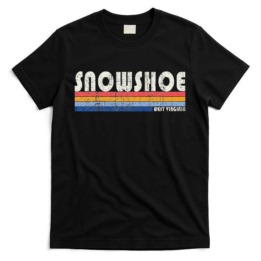 Vintage 70s 80s Style Snowshoe Wv T-Shirt