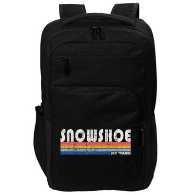 Vintage 70s 80s Style Snowshoe Wv Impact Tech Backpack