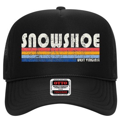 Vintage 70s 80s Style Snowshoe Wv Hat