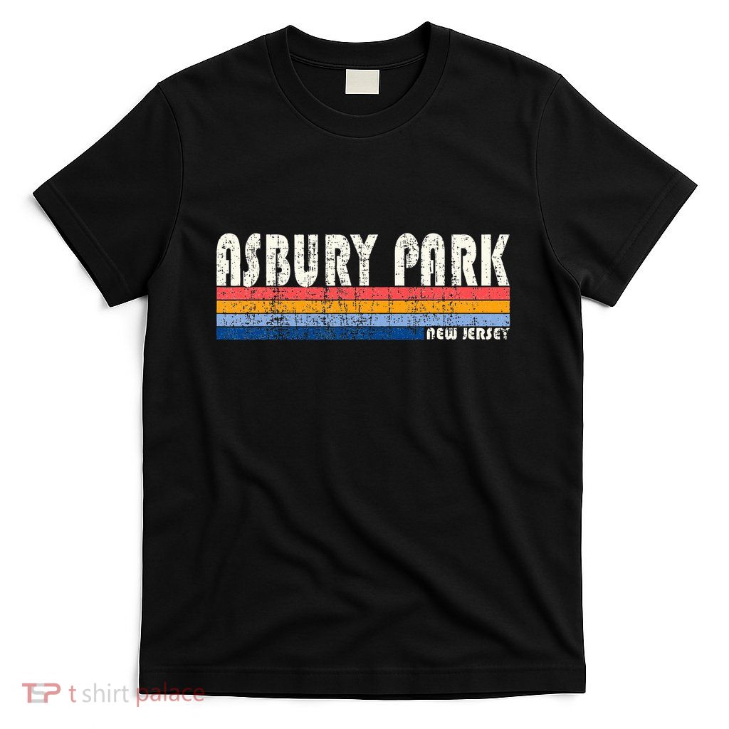 Vintage 70s 80s Style Asbury Park Nj T-Shirt