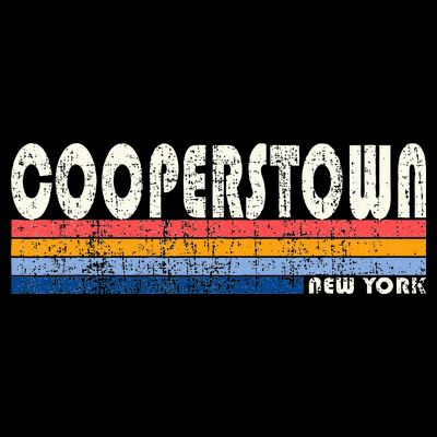Vintage 70s 80s Style Cooperstown T-Shirt