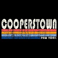 Vintage 70s 80s Style Cooperstown Bucket Hat