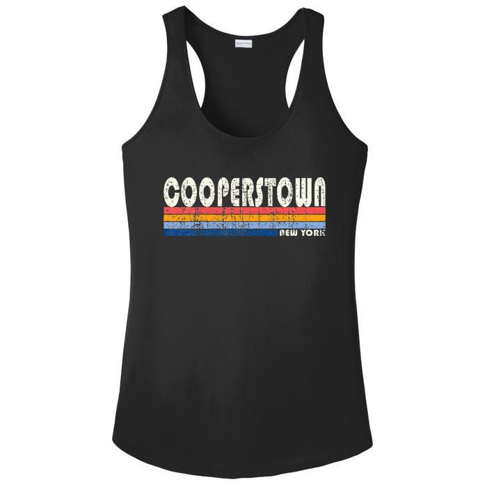 Vintage 70s 80s Style Cooperstown Ladies PosiCharge Competitor Racerback Tank