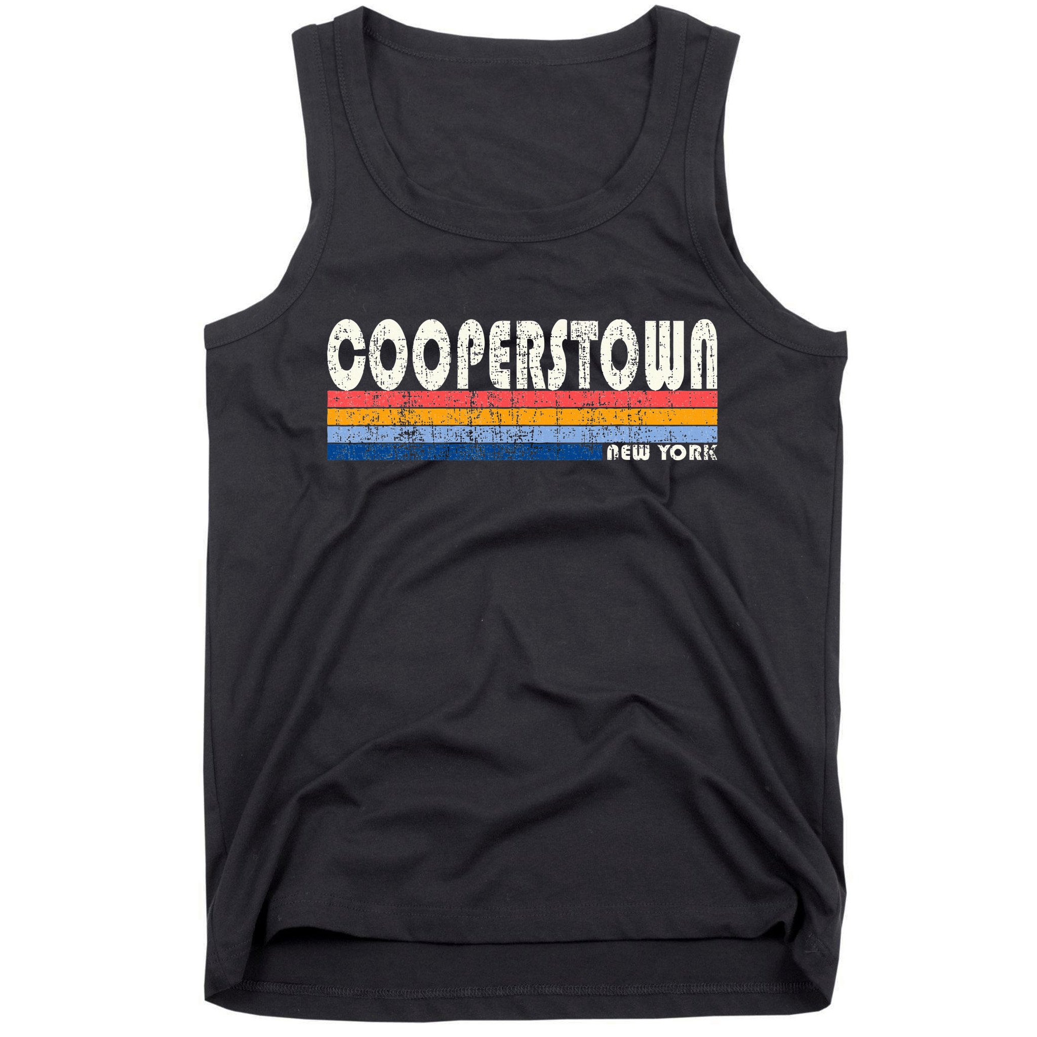 Vintage 70s 80s Style Cooperstown Tank Top