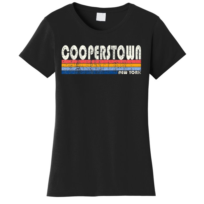 Vintage 70s 80s Style Cooperstown Women's T-Shirt