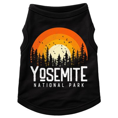 Vintage 70s 80s Yosemite US National Park Retro Style Doggie Tank