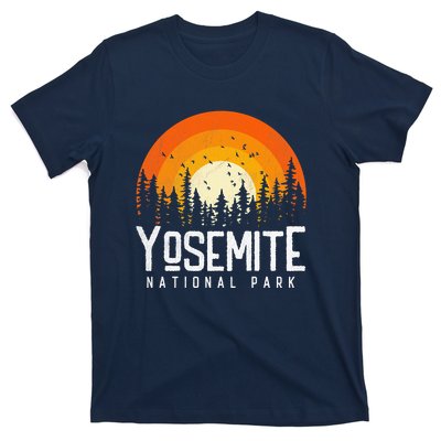 Vintage 70s 80s Yosemite US National Park Retro Style T-Shirt