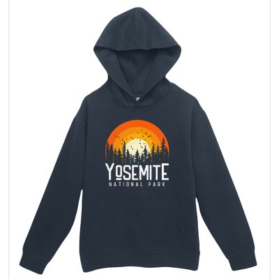 Vintage 70s 80s Yosemite US National Park Retro Style Urban Pullover Hoodie