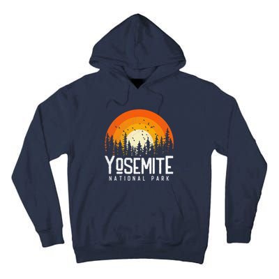 Vintage 70s 80s Yosemite US National Park Retro Style Tall Hoodie