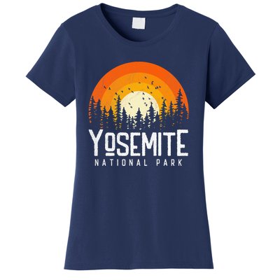 Vintage 70s 80s Yosemite US National Park Retro Style Women's T-Shirt