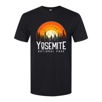 Vintage 70s 80s Yosemite US National Park Retro Style Softstyle CVC T-Shirt