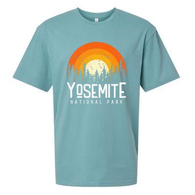 Vintage 70s 80s Yosemite US National Park Retro Style Sueded Cloud Jersey T-Shirt