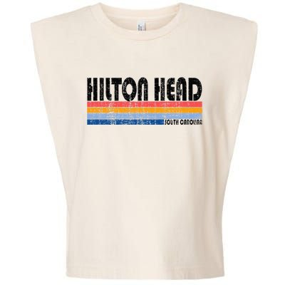 Vintage 70s 80s Style Hilton Head South Carolina Garment-Dyed Women's Muscle Tee