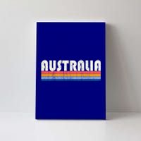 Vintage 70s 80s Style Australia Cute Gift Canvas