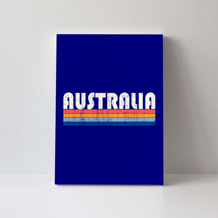 Vintage 70s 80s Style Australia Cute Gift Canvas