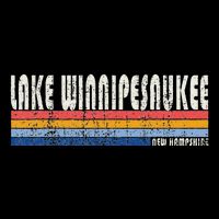 Vintage 70s 80s Style Lake Winnipesaukee Nh Baby Bodysuit
