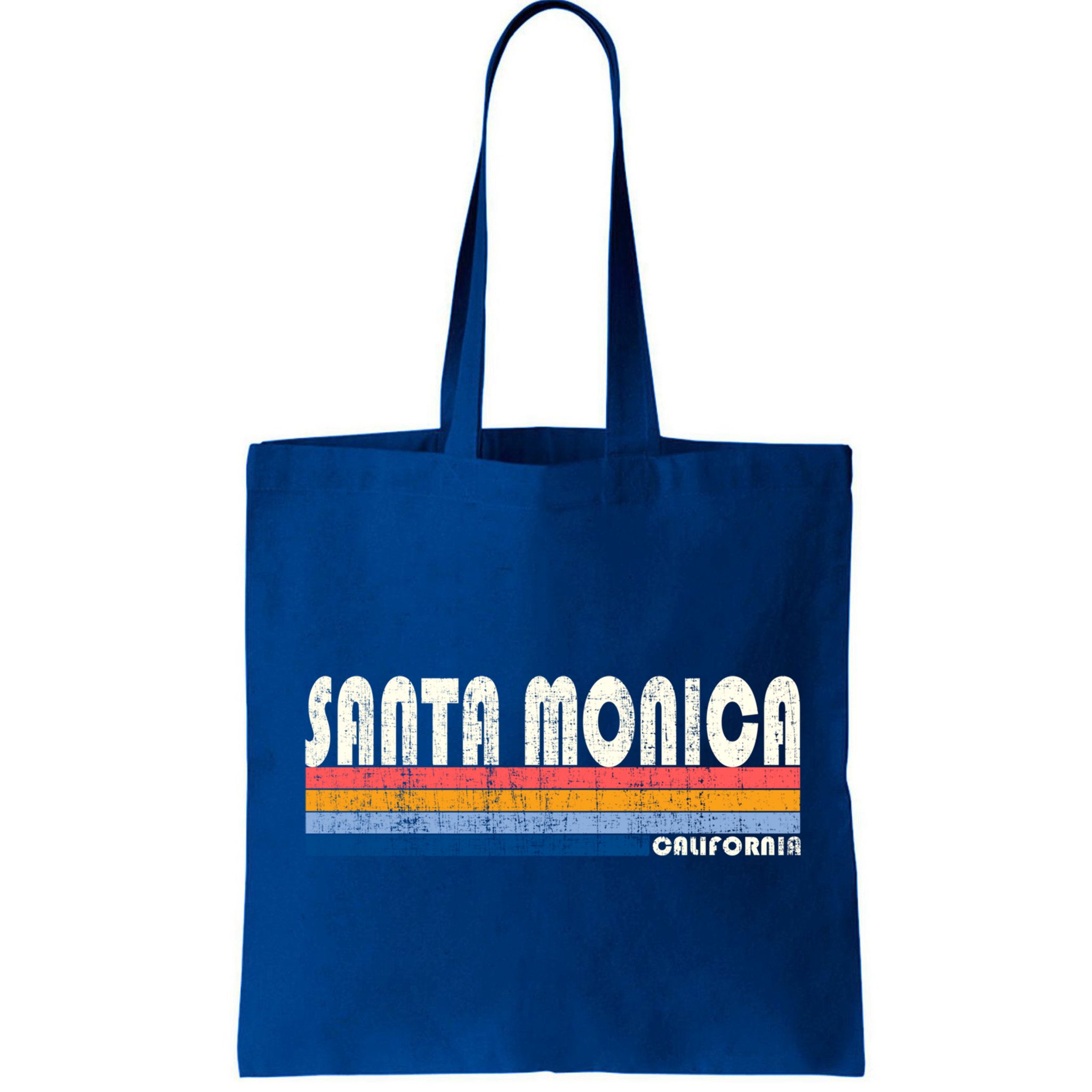 Vintage 70s 80s Style Santa Monica Ca Funny Gift Bag