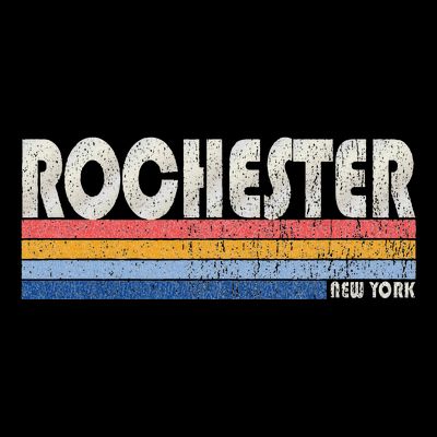 Vintage 70s 80s Style Rochester Ny T-Shirt