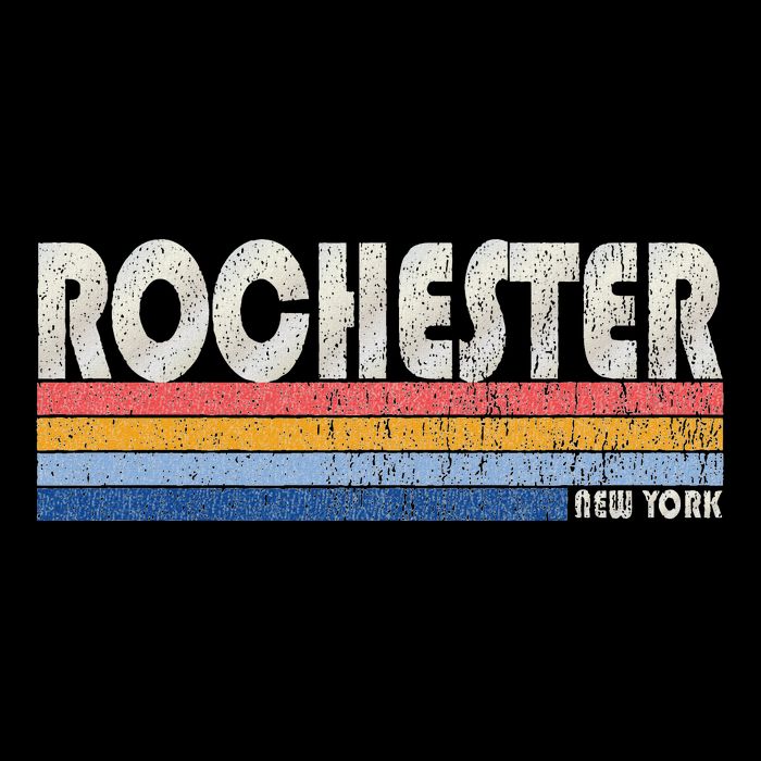Vintage 70s 80s Style Rochester Ny Backpack