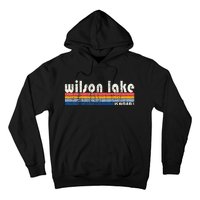 Vintage 70s 80s Style Wilson Lake Ks Hoodie