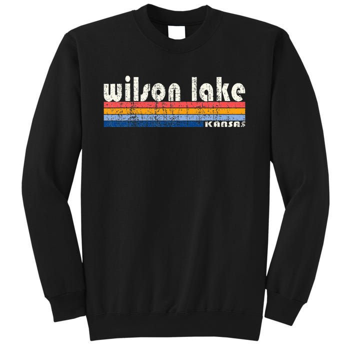 Vintage 70s 80s Style Wilson Lake Ks Sweatshirt