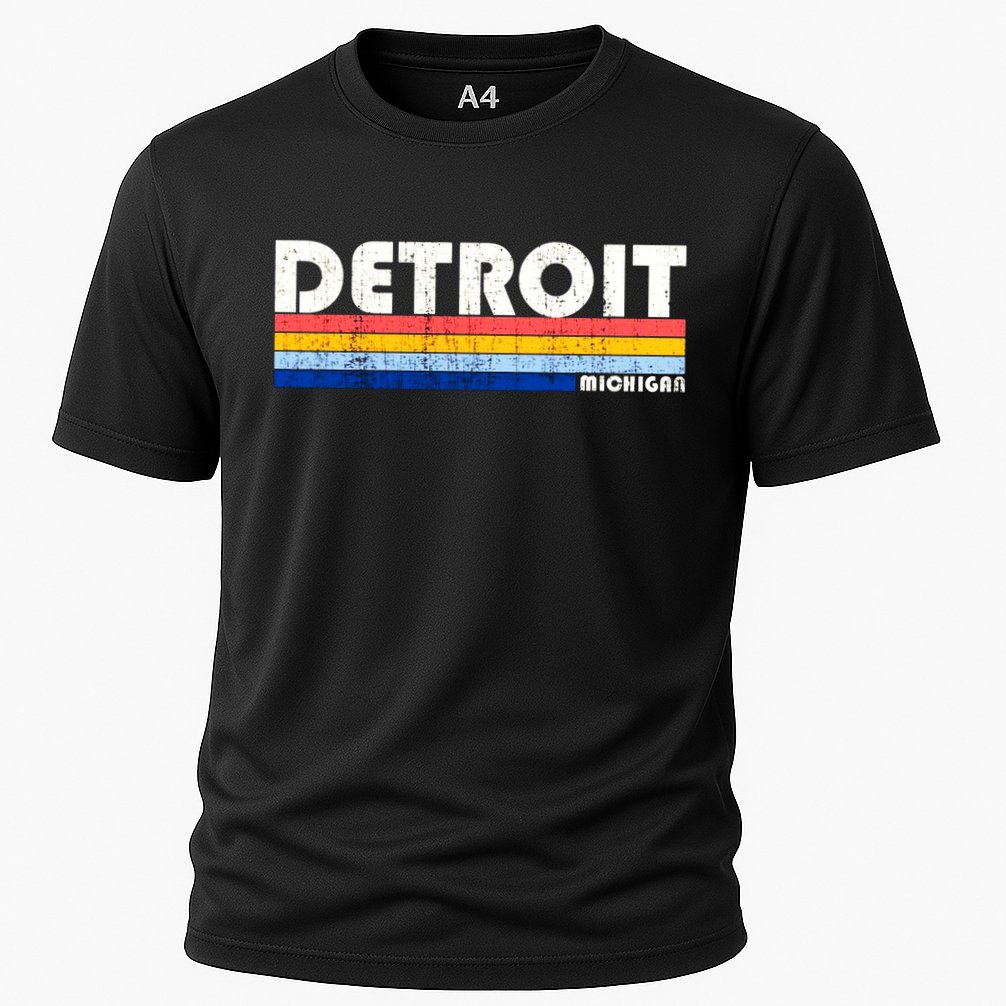 Vintage 70s 80s Style Detroit Mi Great Performance Shirt