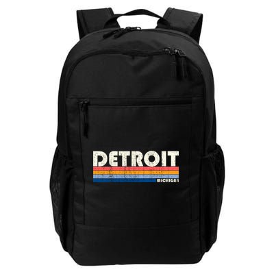 Vintage 70s 80s Style Detroit Mi Great Gift Backpack
