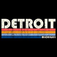 Vintage 70s 80s Style Detroit Mi Great Gift Backpack