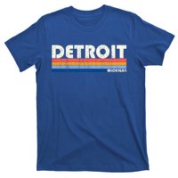 Vintage 70s 80s Style Detroit Mi Great Gift T-Shirt