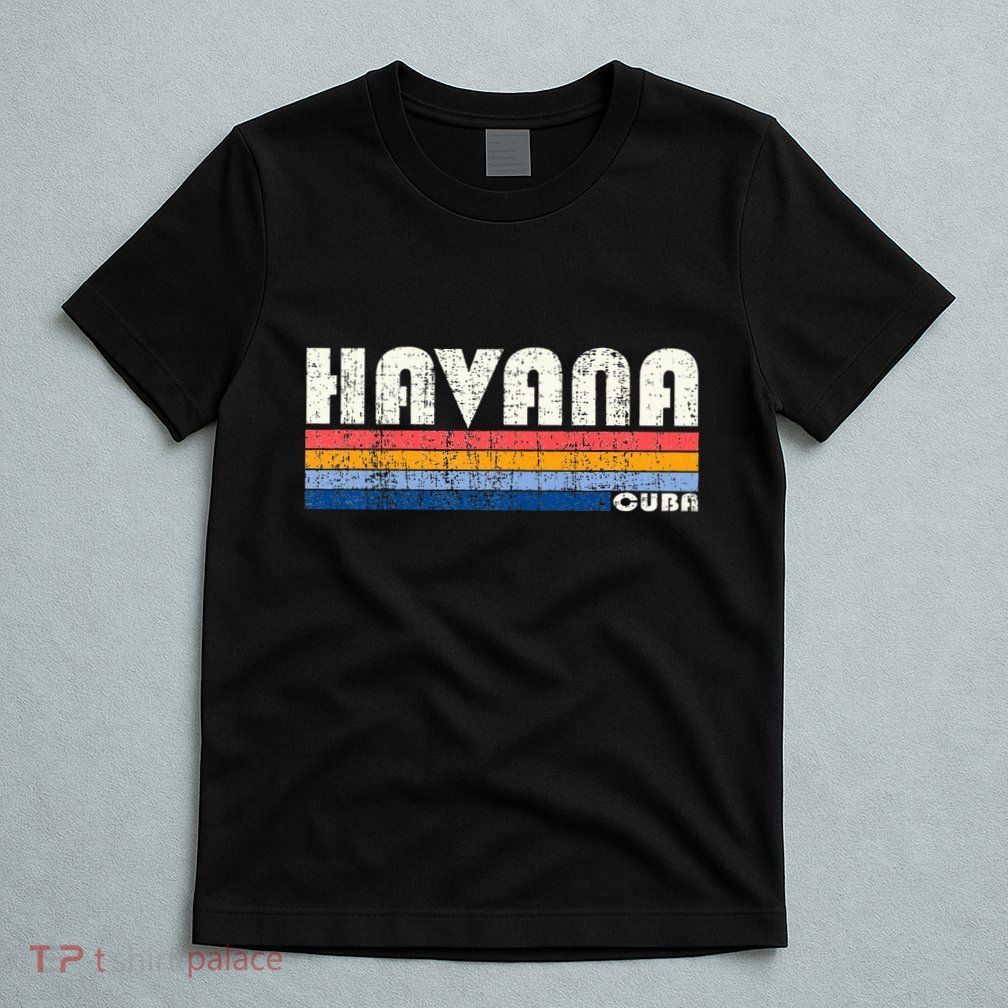 Vintage 70s 80s Style Havana Cuba T-Shirt