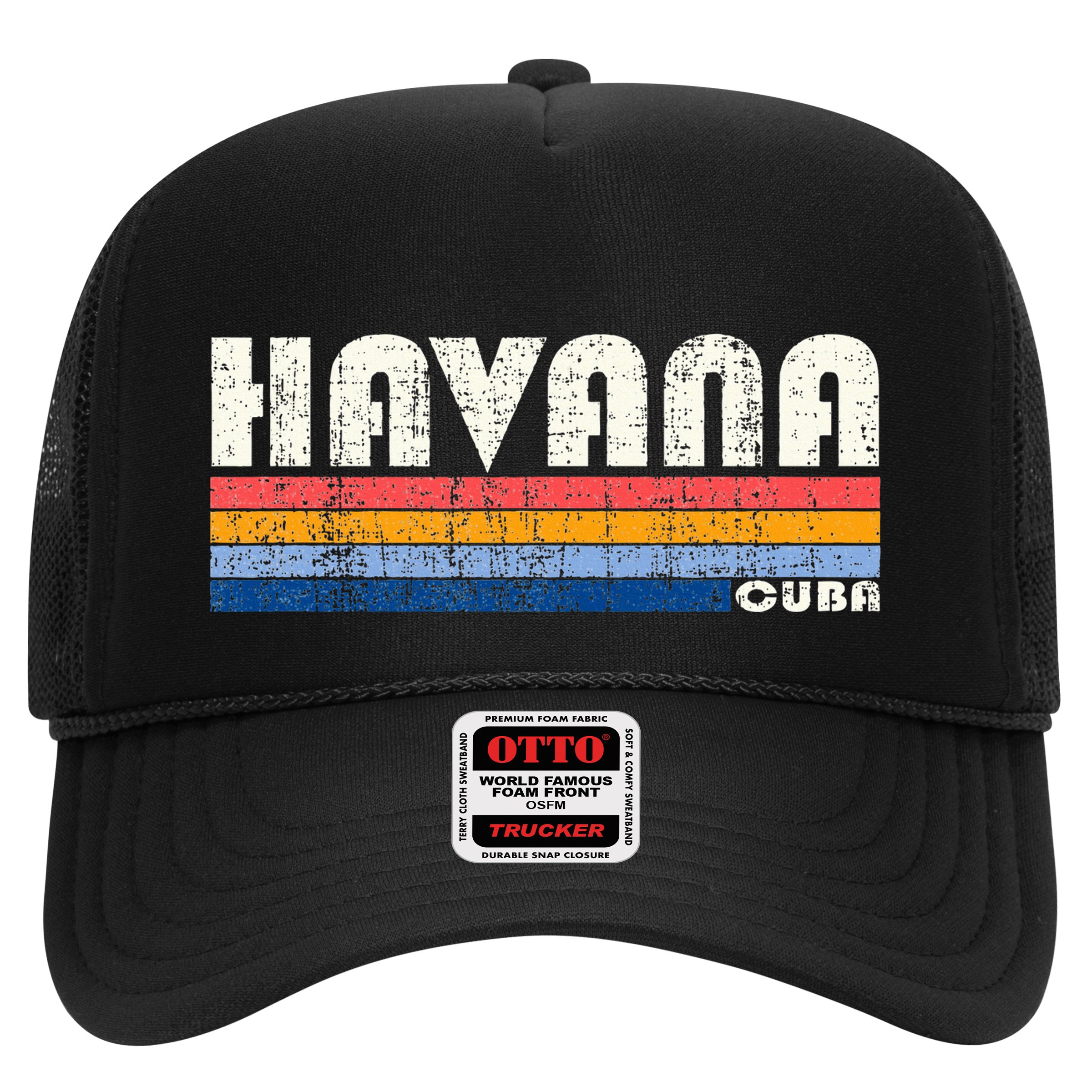 Vintage 70s 80s Style Havana Cuba Hat