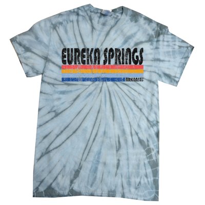 Vintage 70s 80s Style Eureka Springs Arkansas Tie-Dye T-Shirt