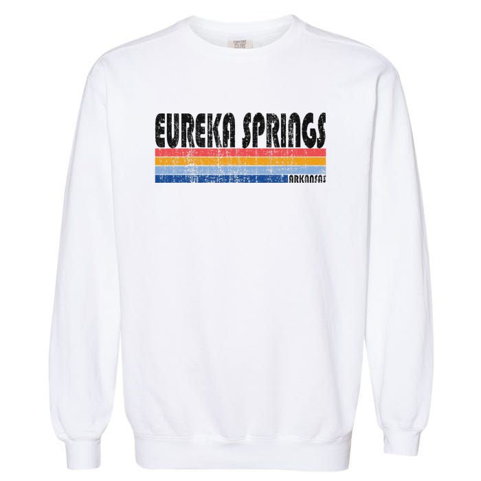 Vintage 70s 80s Style Eureka Springs Arkansas Garment-Dyed Sweatshirt