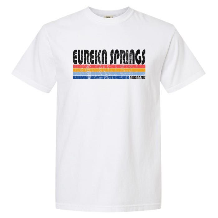 Vintage 70s 80s Style Eureka Springs Arkansas Garment-Dyed Heavyweight T-Shirt