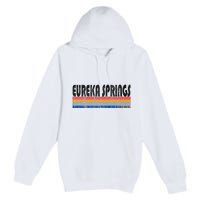 Vintage 70s 80s Style Eureka Springs Arkansas Premium Pullover Hoodie