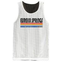 Vintage 70s 80s Style Eureka Springs Arkansas Mesh Reversible Basketball Jersey Tank