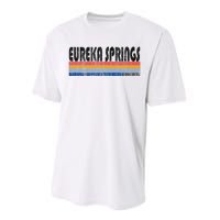 Vintage 70s 80s Style Eureka Springs Arkansas Performance Sprint T-Shirt