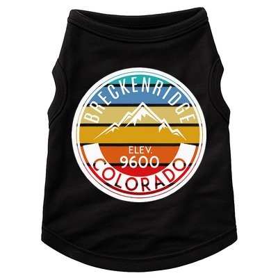 Vintage 70s 80s Breckenridge Colorado Rocky Mountain Skiing Doggie Tank