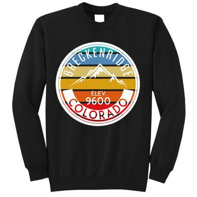 Vintage 70s 80s Breckenridge Colorado Rocky Mountain Skiing Sweatshirt