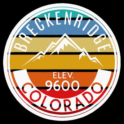 Vintage 70s 80s Breckenridge Colorado Rocky Mountain Skiing T-Shirt