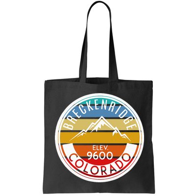 Vintage 70s 80s Breckenridge Colorado Rocky Mountain Skiing Bag