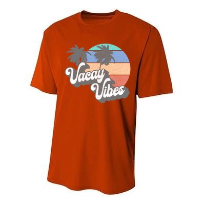 Vintage 70's Aloha Vacay Vibes Beach Surfing Retro Meaningful Gift Performance Sprint T-Shirt